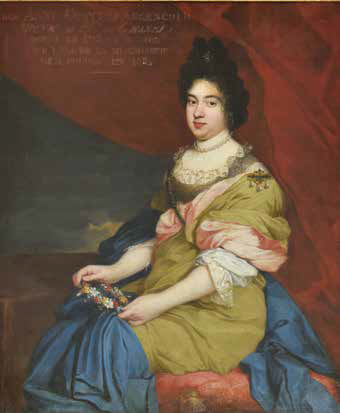 {Anne de Conty d'Argencour}, Attribué à Jean de Troy, 17e siècle