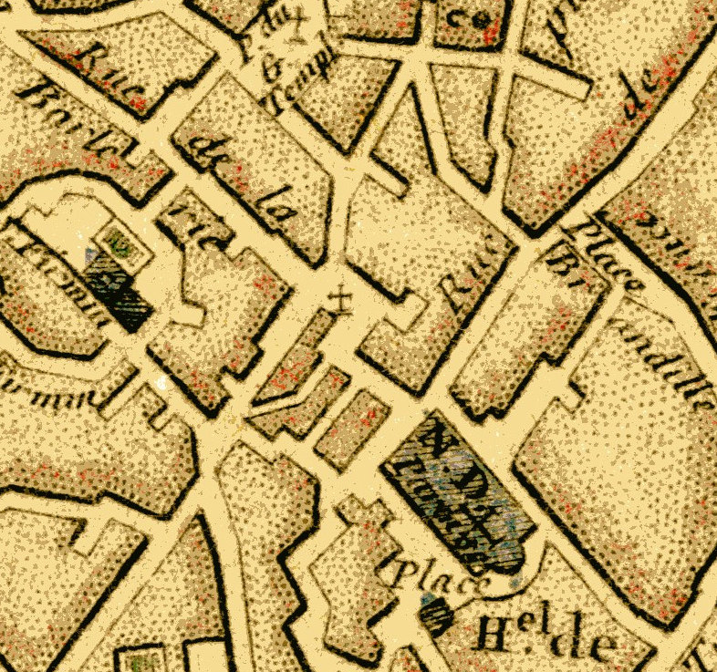 Zoom sur le plan de Chalmandrier