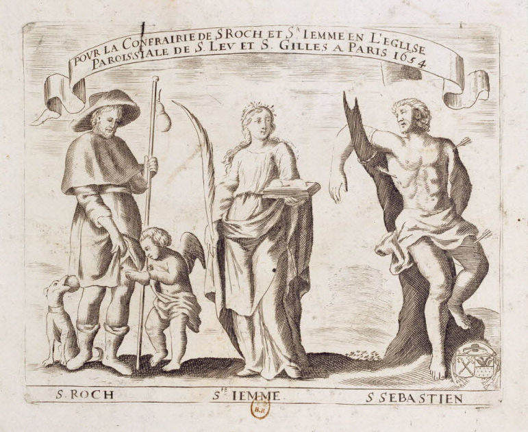 Saint Roch, … Livres des Confréries