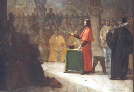 Auguste Privat, {Soutenance de thèse au Moyen Âge}, 1925