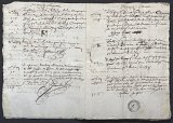 Livre des quittances du pain distribué aux compagnies de soldats (juillet 1622)